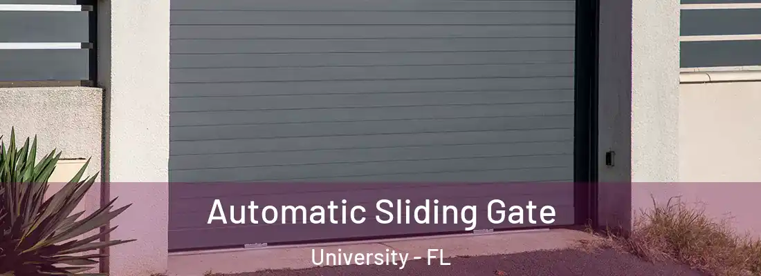  Automatic Sliding Gate University - FL