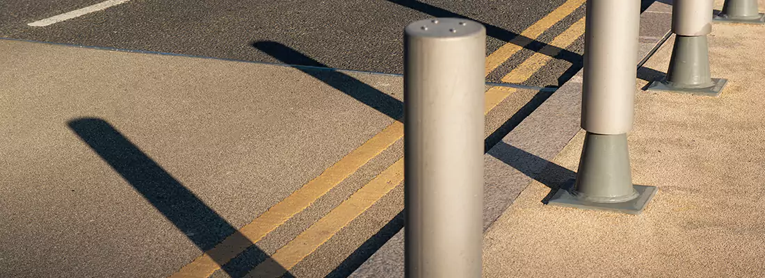 Custom Retractable Barrier Column Installations in University, FL