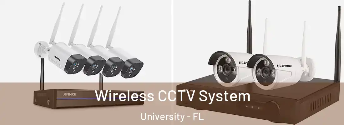  Wireless CCTV System University - FL